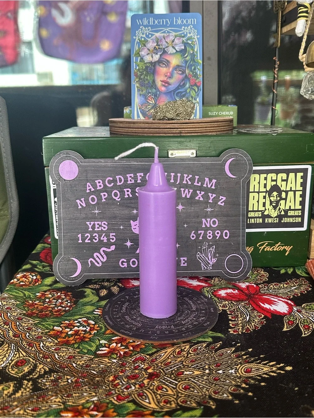 Jumbo Purple Ritual Candle